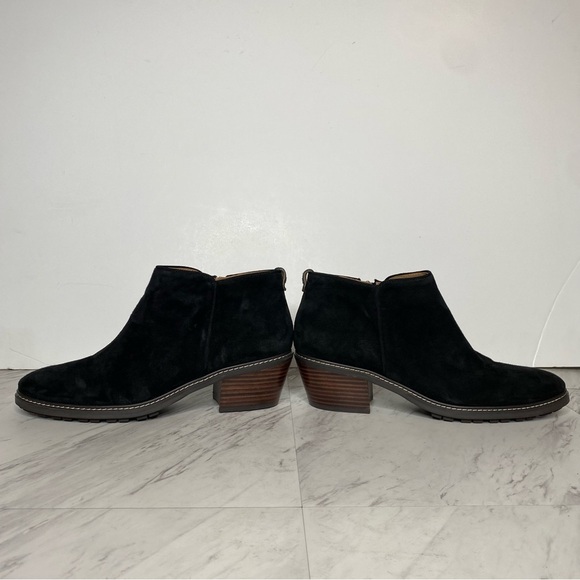 New! Sam Edelman Pryce Black Suede Bootie 11M - Picture 7 of 14